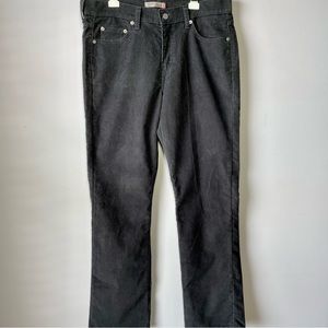 Levi’s 505 Women’s Black Stretch Corduroy Jeans Size 10M